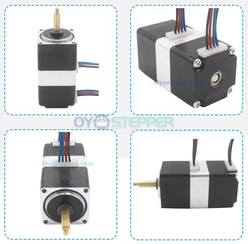 10Pcs NEMA 11 Coaxial Stacked Stepper Motor 1.8&deg; 55mN.m 0.67A 6.16 V 2 Phase Multilayer Stepper Motor